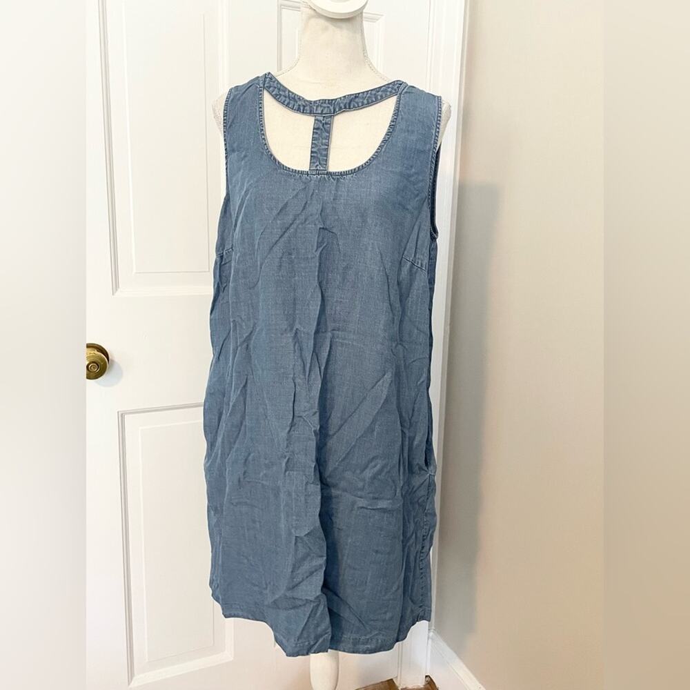Context Lord & Taylor Chambray Dress